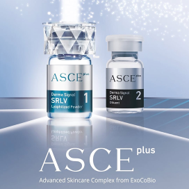 I флакон ASCE+ SRLV содержит: 5 миллиардов частиц экзосом, которые переносят: 5 типов факторов роста, 6 типов пептидов, 19 типов аминокислот